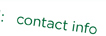 Contact Info